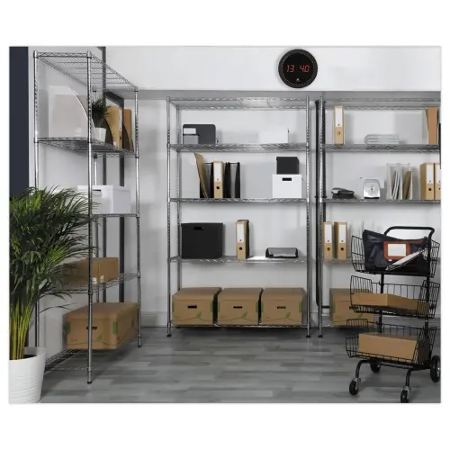 Multifunctionele rek 5 niveaus L90 x H200 cm 