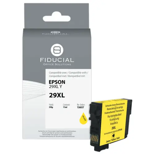 Cartridge Epson 29XL geel compatibel FIDUCIAL