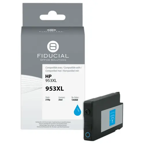 Cartridge Hp953XL Cyaan Compatibel FIDUCIAL