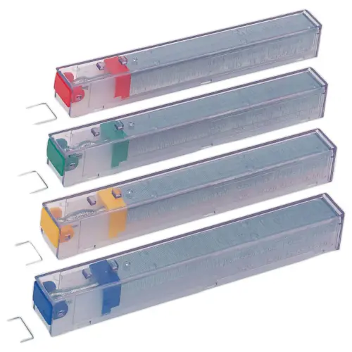 Doos met 5 nietjescassettes voor LEITZ 5551 - Type K6 - blauw - LEITZ