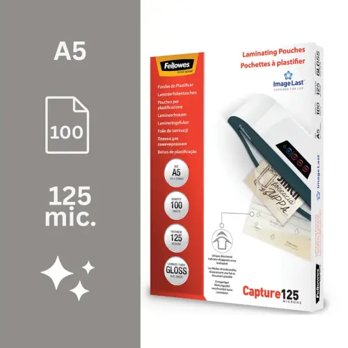 100 Lamineerhoezen - A5 - FELLOWES