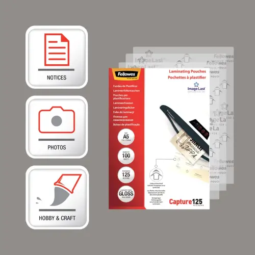 100 Lamineerhoezen - A5 - FELLOWES