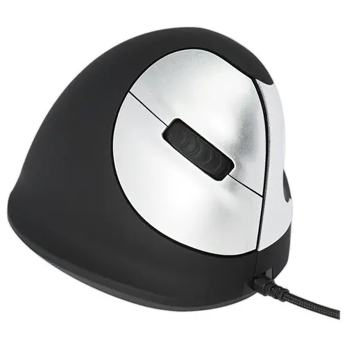 R-Go HE Ergonomische verticale muis bedraad rechtshandig model gemiddeld