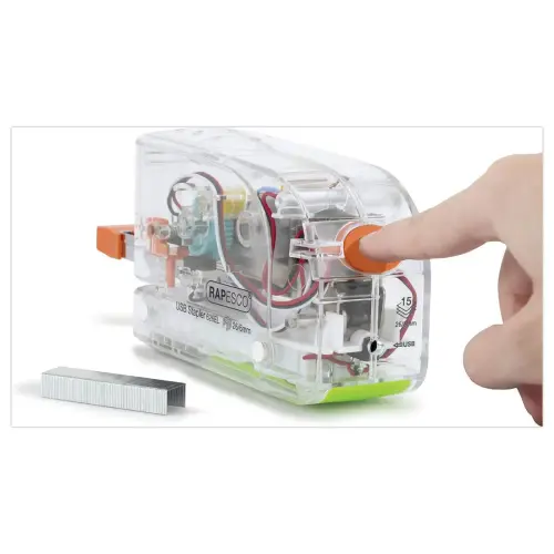 Elektrische nietmachine USB/batterijen626EL - 15 vellen