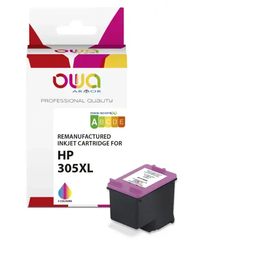 Cartridge eq. HP 3YM63AE - Hoge capaciteit - 3 Kleuren - OWA