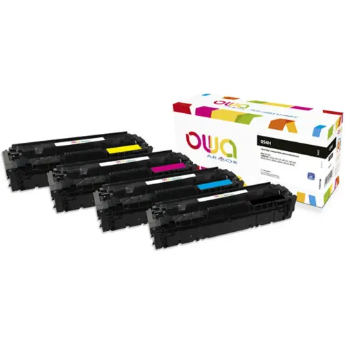 Toner eq. CANON 054H - Hoge capaciteit - Magenta - OWA