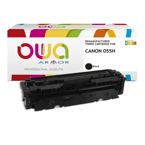 Toner eq. CANON 055H / T09K - Hoge capaciteit - Zwart - OWA