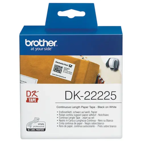 Etikettenrol QL BROTHER 38 mm x 30 m DK22225 