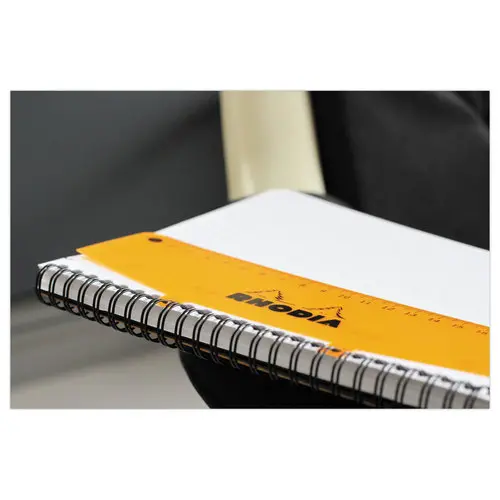 Kartonnen omslag schrift 160 pagina's A4+5x5. Zwart