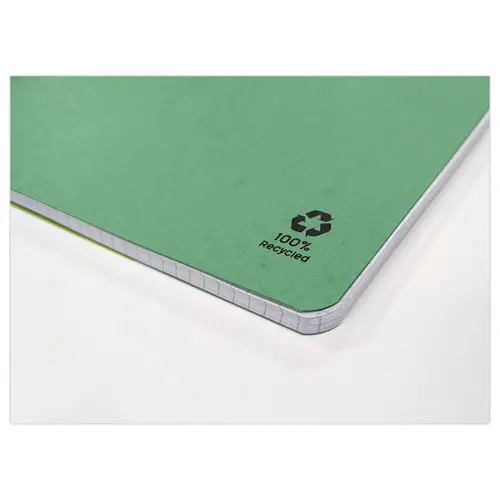 Gerecycled spiraalnotitieboek A5 pagina's 5x5. 