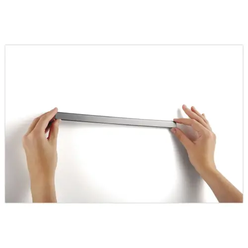 5  Magnetische staven met zelfklevende bevestiging - Lengte 29,7 cm - Zilver - DURABLE 