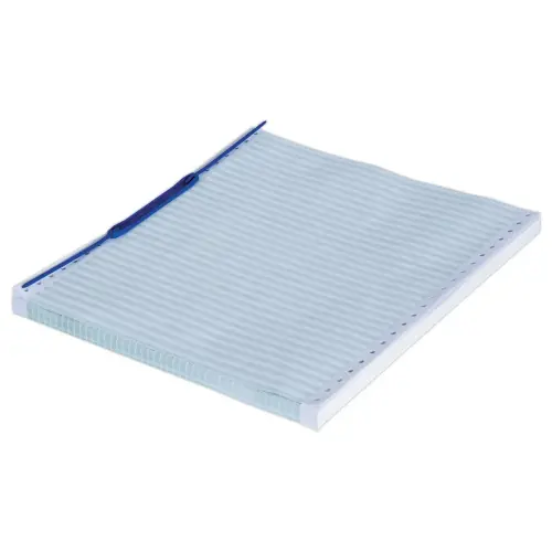 100  Universele A4 archiveringsclips en blauwe lijst FELLOWES 