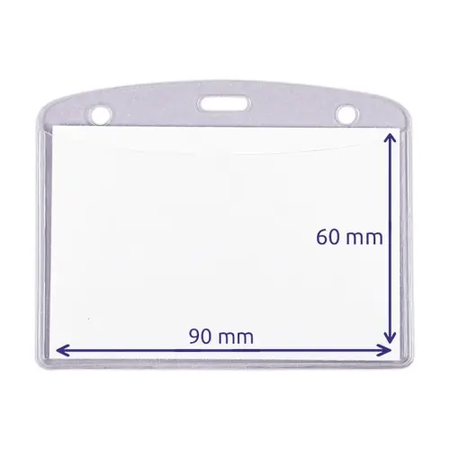 20 Hoezen voor badges - 9 x 6 cm - AVERY