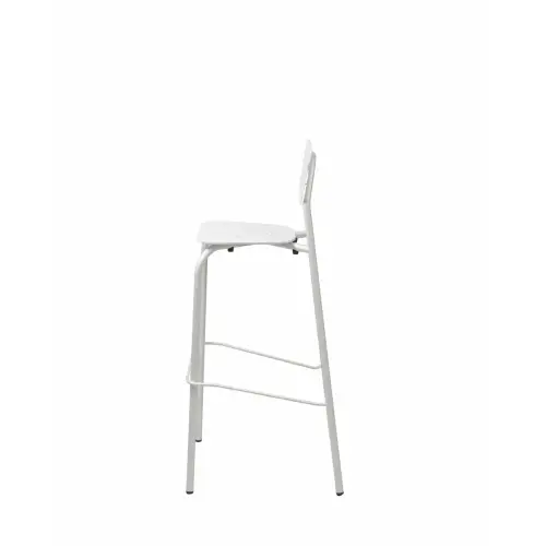 Hoge tabouret MAHAUT decor FLOREAL gemonteerd