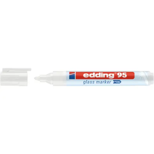 Glasoppervlak marker uitwisbaar EDDING 95 - Kegelpunt