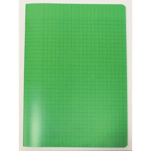 Polypropyleen schrift, genaaid, 96 pagina's SEYES 210x297 90g groen 