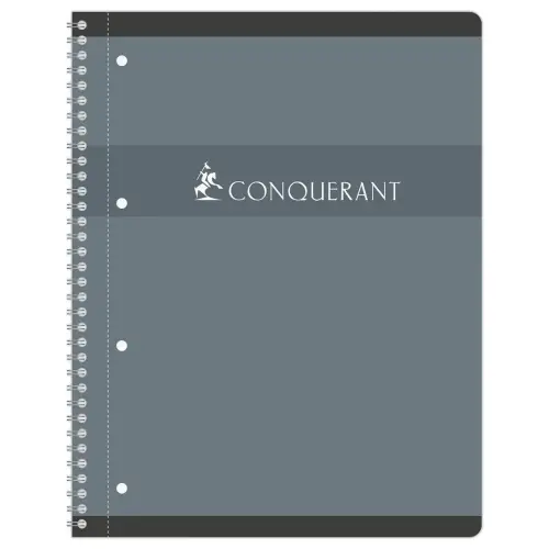 Spiraalschrift Conqu&eacute;rant 70g - A4+ - 160 pagina's - CONQUERANT 