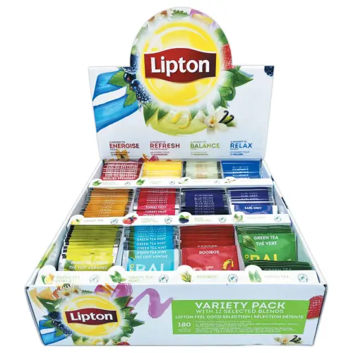 LIPTON VARIETEPACK 12 SMAKEN
