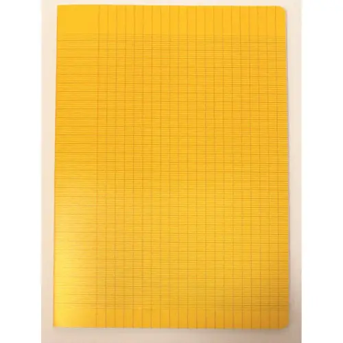 Polypropyleenschrift genaaid 96 bladzijden SEYES 210x297 90g geel