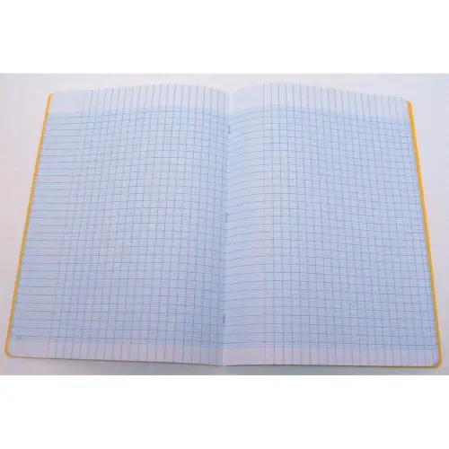 Polypropyleenschrift genaaid 96 bladzijden SEYES 210x297 90g geel