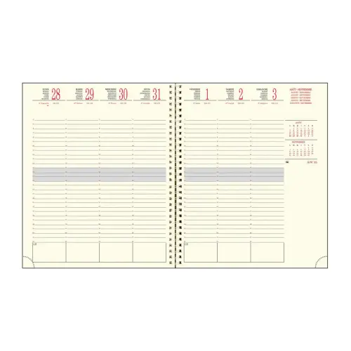 Weekagenda Exacompta Meline - 18,5 x 22,5 cm