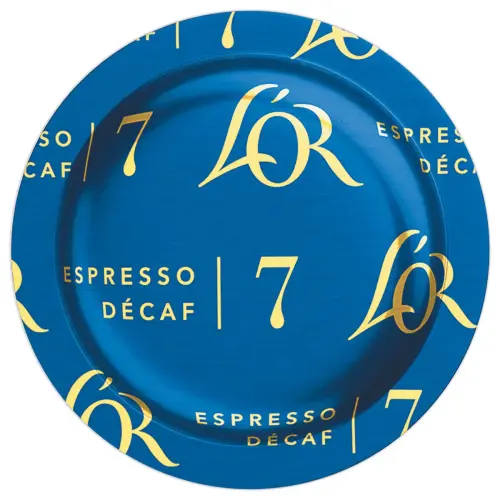 50 Capsules DISC café L'OR Espresso Decafeïne