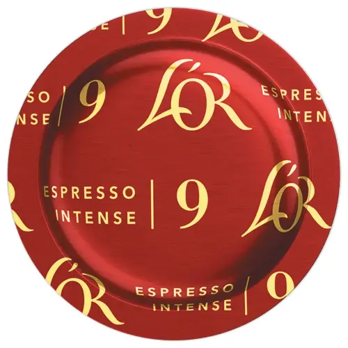 50  Schijfcapsules koffie L'OR Espresso Intens 