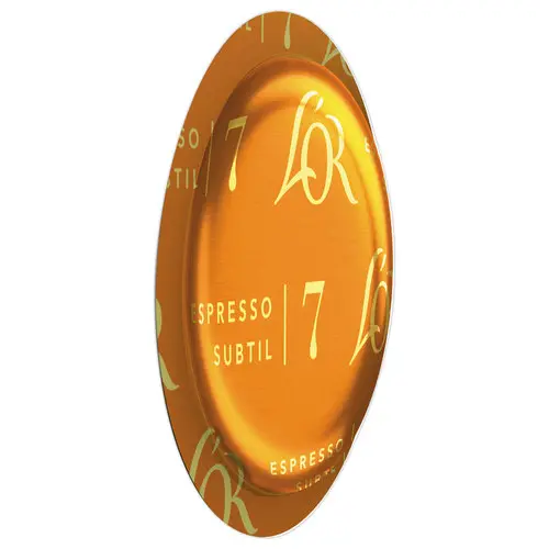 50 Capsules DISC café L'OR Espresso Subtil