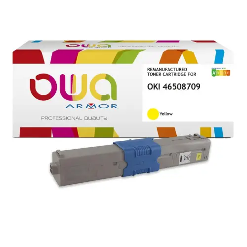 Toner ARMOR Oki 46508709 Geel 