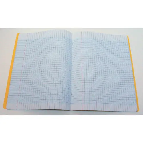 Polypropyleen schrift, genaaid, 48 pagina's SEYES 240x320 90g geel 