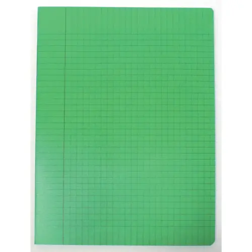 Polypropyleen schrift, genaaid, 96 pagina's SEYES, 240x320 mm, 90g, groen