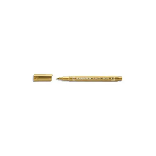 STAEDTLER metalen viltstift met kogelpunt - kleur goud