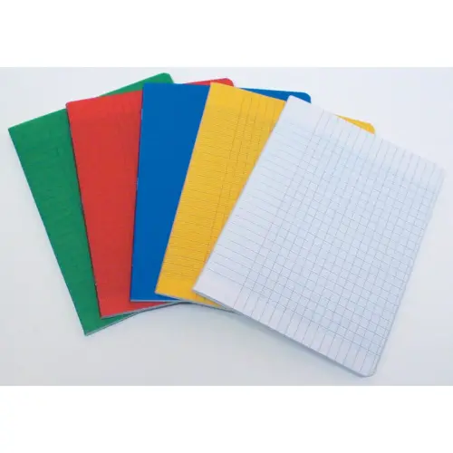 Polypropyleen schrift genaaid 96 pagina's SEYES 170x220 90g blauw