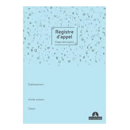 Dagelijks oproepregister Clairefontaine - 29,7 x 21 cm - 24 uitgesneden pagina's - groen