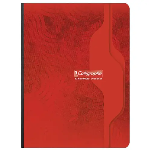 Ingenaaid schrift Calligraphe 70g, 17x22cm, 192p. 5x5