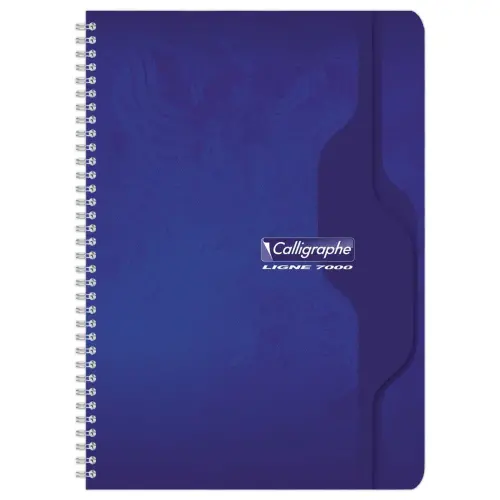 Spiraalnotitieboek Calligraphe 70g, A4, 5x5, 100 pagina's