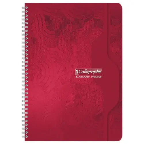 Spiraalschrift 70g - A4 -Seyès - 180 pagina's - CALLIGRAPHE