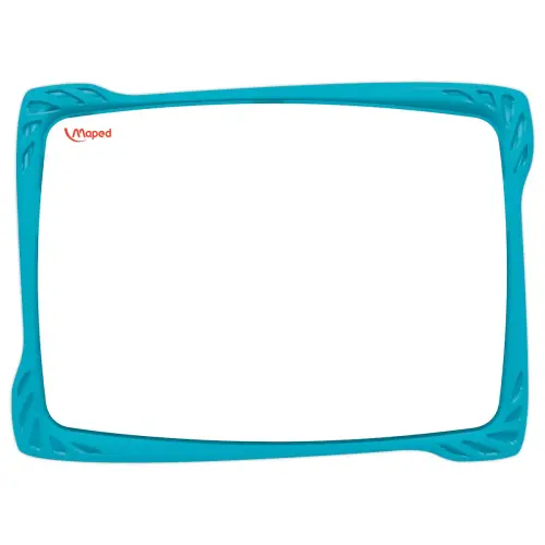 Kit wit schrijfbord, 1 stift + 1 wisser - 100% gerecycleerd