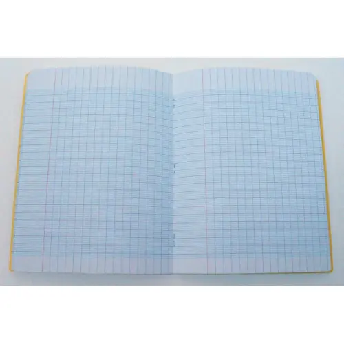 Polypropyleen schrift, genaaid, 48 pagina's SEYES 170x220 90g geel