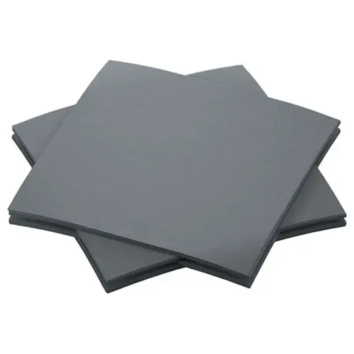 180 Cocktail servetten 20 x 20 cm - grijs