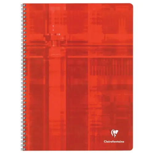 Spiraalschrift Clairefontaine 90g, 24x32, 180p. 5x5
