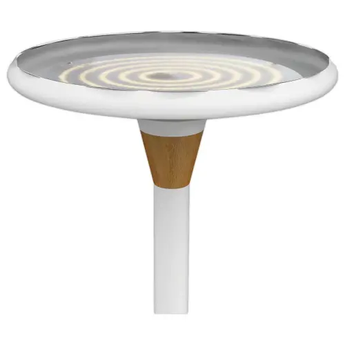 Staanlamp Baly Bamboo - LED - Wit - UNILUX 