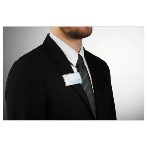 10 Magnetische badgehouder ClickFold Fix Plus 7,4 x 4 cm DUURZAAM