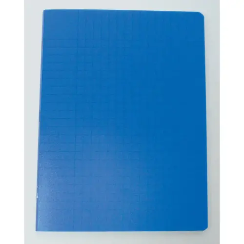 Polypropyleen schrift, genaaid, 48 pagina's SEYES 170x220 90g blauw