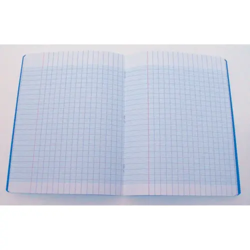 Polypropyleen schrift, genaaid, 48 pagina's SEYES 170x220 90g blauw