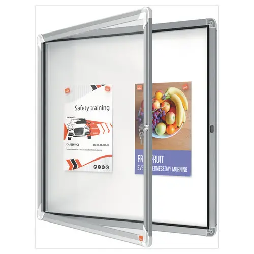 Premium PLus magnetische vitrinekast voor binnen 6A4 NOBO