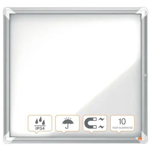Vitrinekast voor buiten magnetisch Premium+ 6A4 NOBO