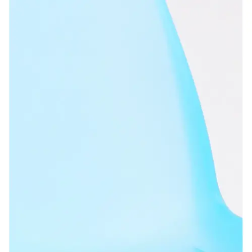 Transparante blauwe Charlotte stoel