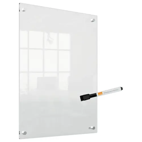 Transparant acryl whiteboard 60 x 45 cm NOBO