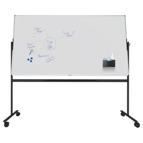 Roterend whiteboard Unite Plus - Emailoppervlak - 120 x 220 cm - LEGAMASTER